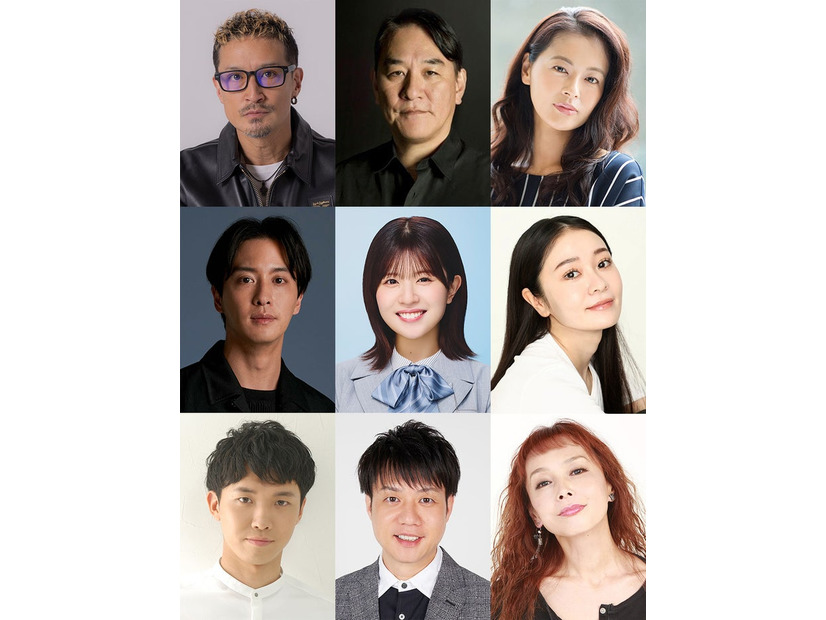 舞台「はがきの王様」出演者（提供写真）