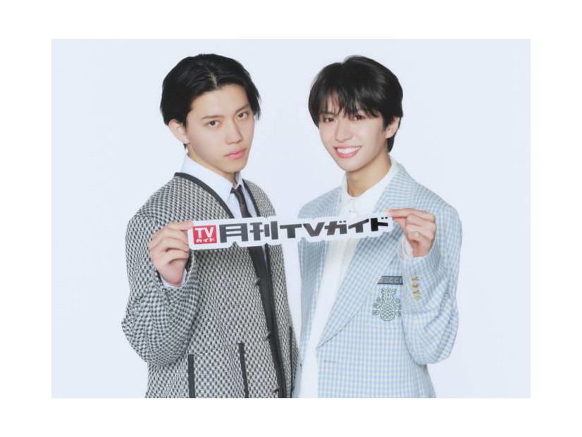 南雲奨馬＆濱屋拓斗が「月刊TVガイド4月号」に登場！仲良し“ゼロ距離”のドキドキグラビアを披露