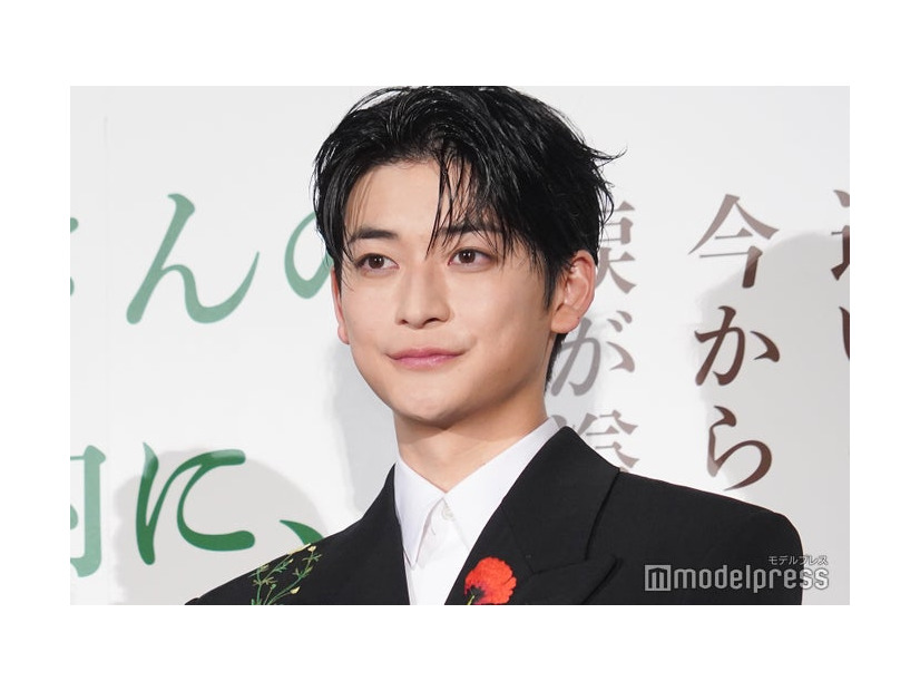 「クスノキの番人」公開初日舞台挨拶に出席した文哉（C）モデルプレス