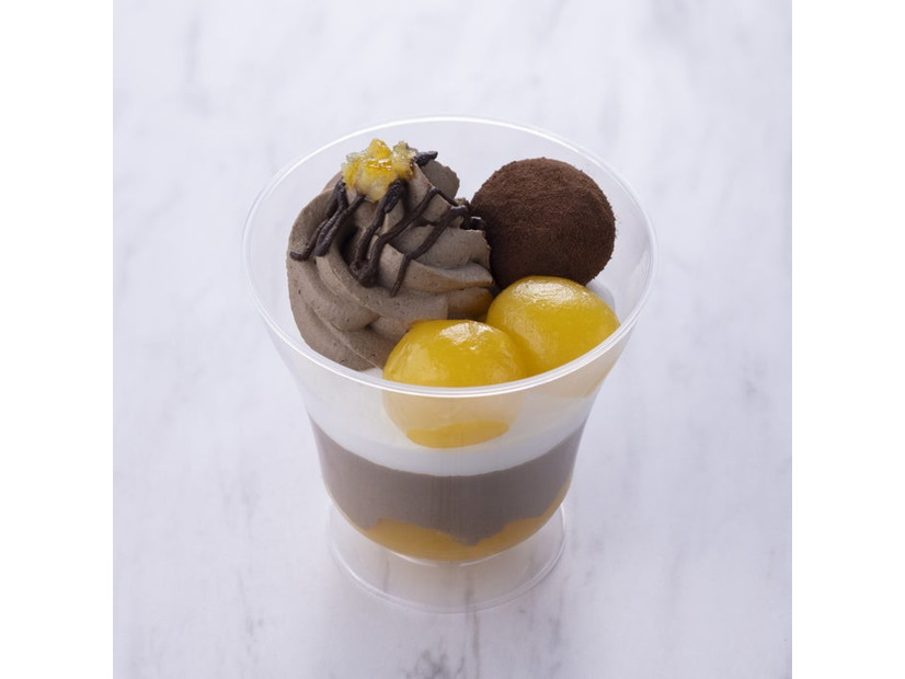 ショコラオランジュの和パフェ（提供画像）