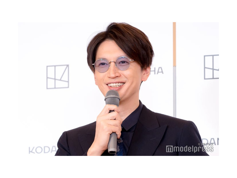 「アイドル経営者」発売記念会見に出席した大倉忠義（C）モデルプレス