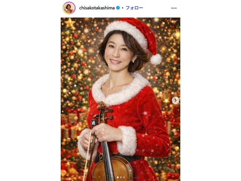 高嶋ちさ子Instagramより