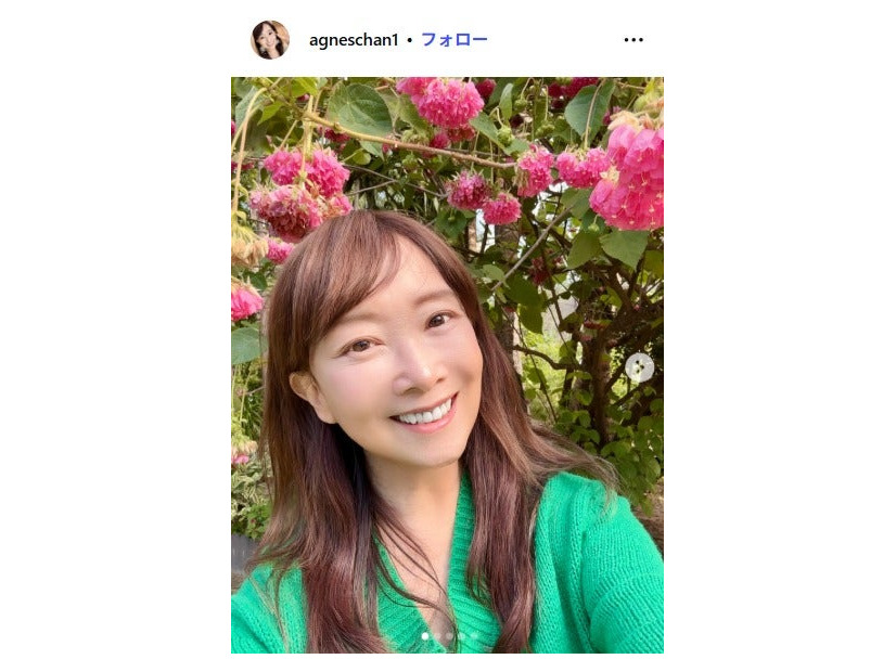 アグネス・チャンInstagramより