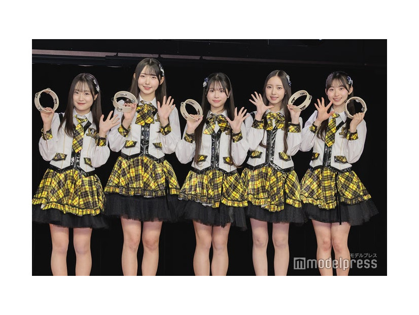 高橋舞桜、田中沙友利、牧戸愛茉、森川優、渡邉葵心（C）モデルプレス