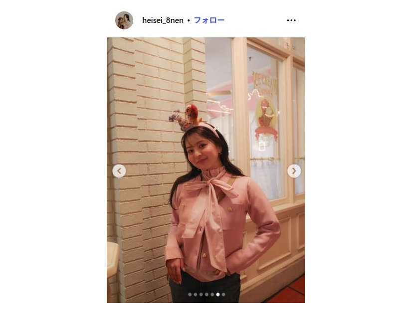 田中優衣Instagramより