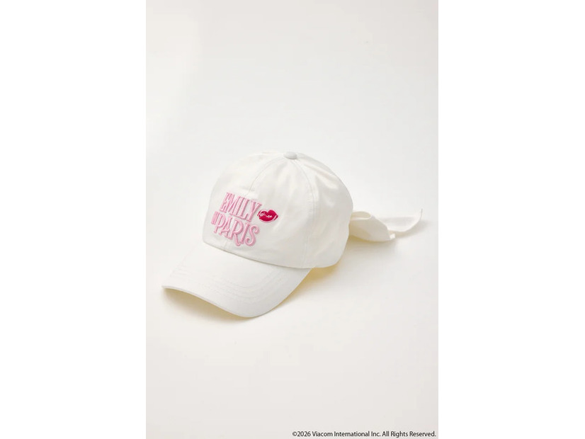 【Emily in Paris】キャップ　※リボン取り外し可