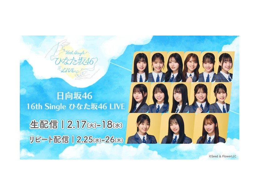 日向坂46「16th Single ひなた坂46 LIVE」（提供写真）