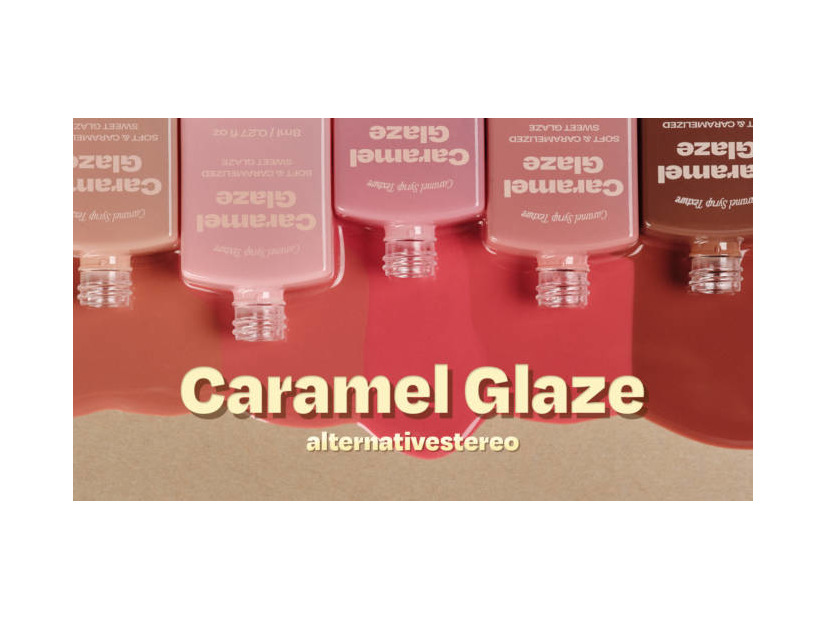 オルタナティブステレオ、とろける唇へ「リップポーション キャラメルグレーズ」待望の日本上陸