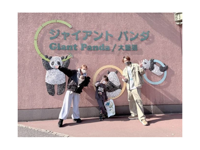 辻希美、三男＆次女を連れて上野動物園へ！仲良し家族SHOT公開「いい思い出になりました」