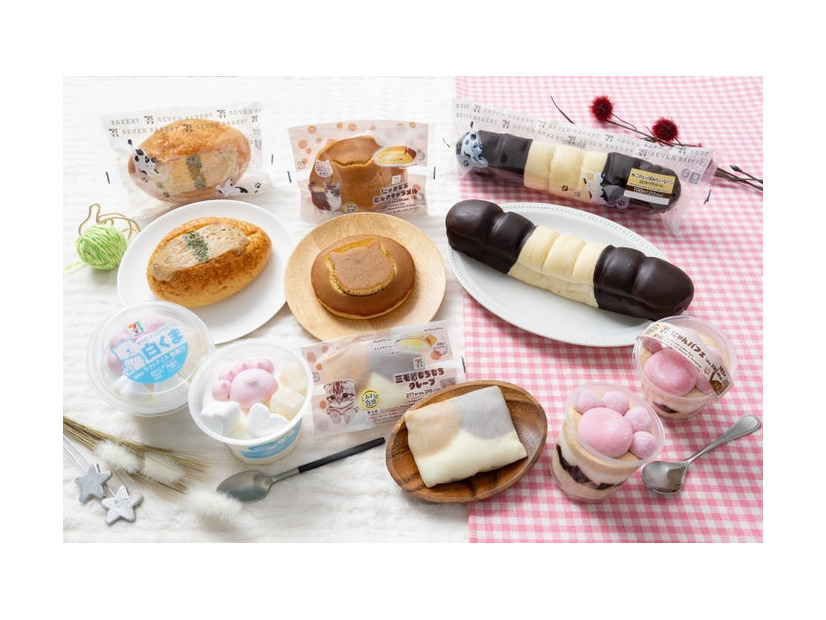 「にゃんこ発見！」メニュー全6品／提供画像