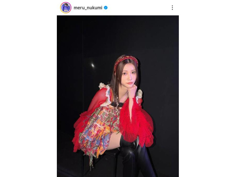 めるる、美太ももを大胆に見せた『TGC』衣装SHOTに絶賛の声「最高！」「美し過ぎる！」