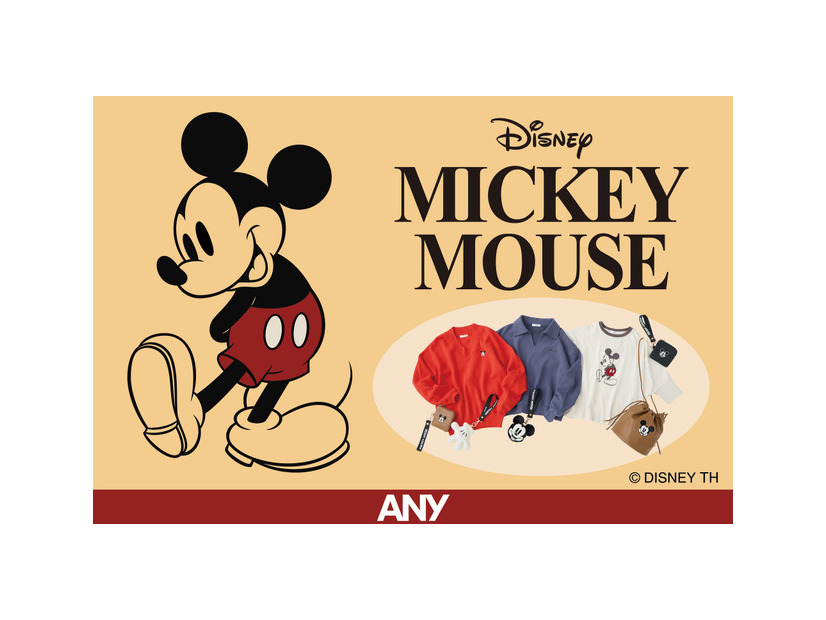 「ANY（エニィ）」×「ミッキーマウス」