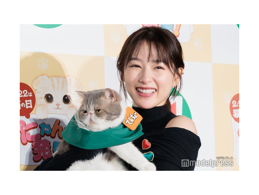 セブン‐イレブン「にゃんこ発見！」新商品発表会・試食会に出席した桜井日奈子（C）モデルプレス