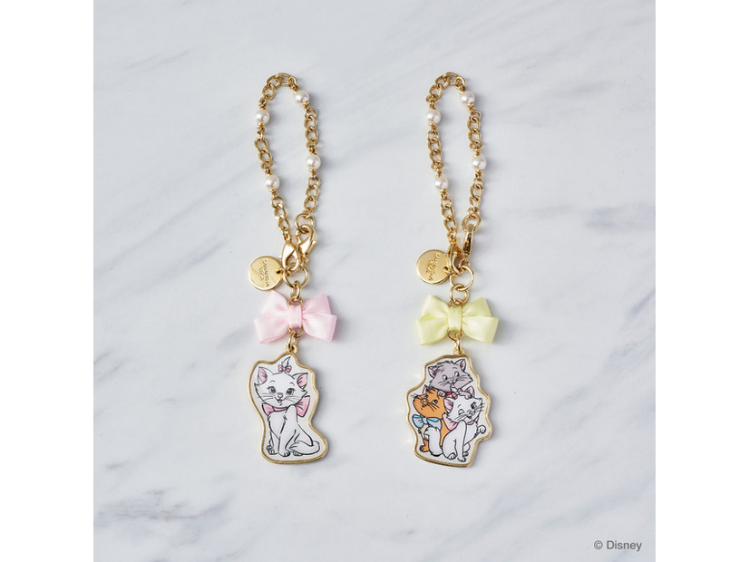 2wayバッグチャーム2種　¥4,400「おしゃれキャット マリー」コレクション　