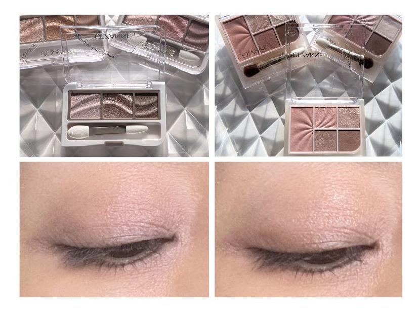 【セザンヌ】オバ見えしない新作アイシャドウ2つ。4万点近いコスメを試した49才美容のプロがリピート！「目元のくすみ、なかったことに」