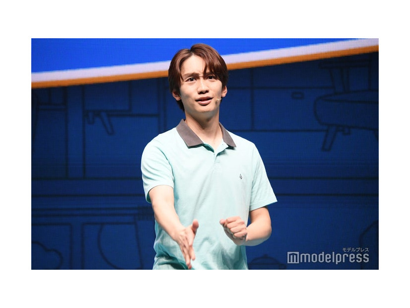 「AmberS -アンバース-」にはアドリブはないと思うが大橋和也に勉強しに来てほしい藤原丈一郎（C）モデルプレス