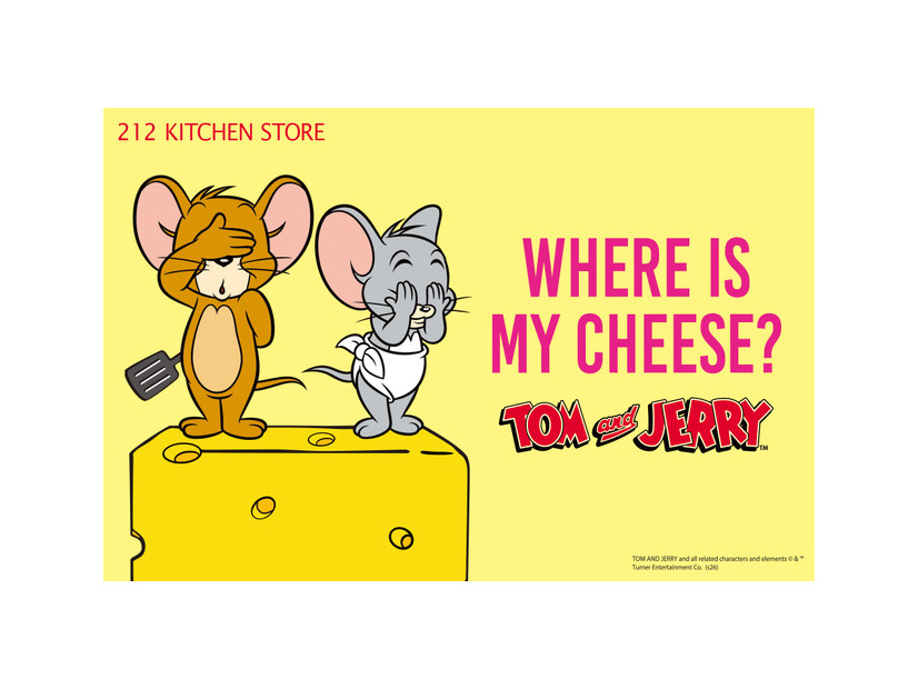 【212 KITCHEN STORE】と「トムとジェリー」がコラボ
