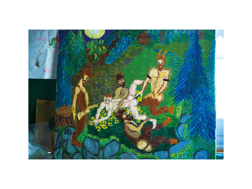 『ドランクヌードル』© 2025 Lucio Castro Inc.