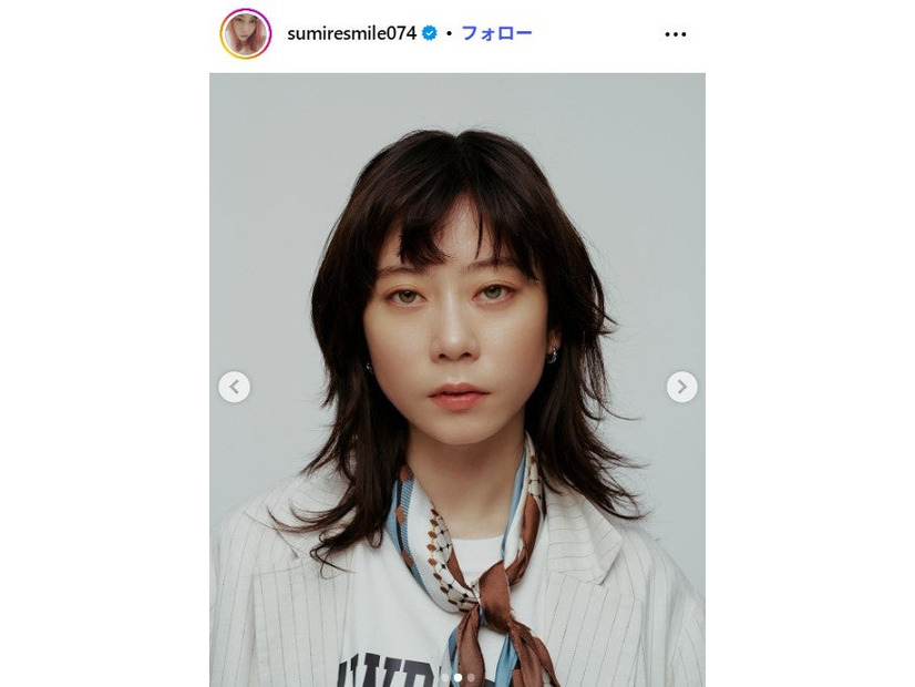 SUMIRE（佐藤菫）Instagramより