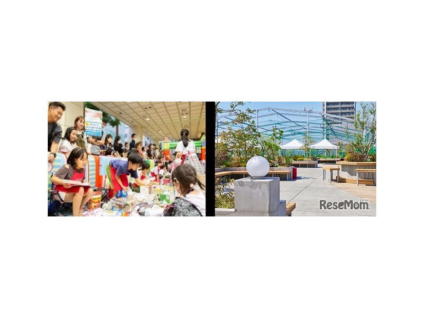 過去のキッズフリマのようす