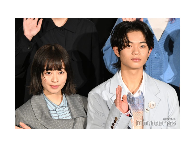 「GEMNIBUS vol.2」完成報告会に出席した森七菜、黒川想矢（C）モデルプレス