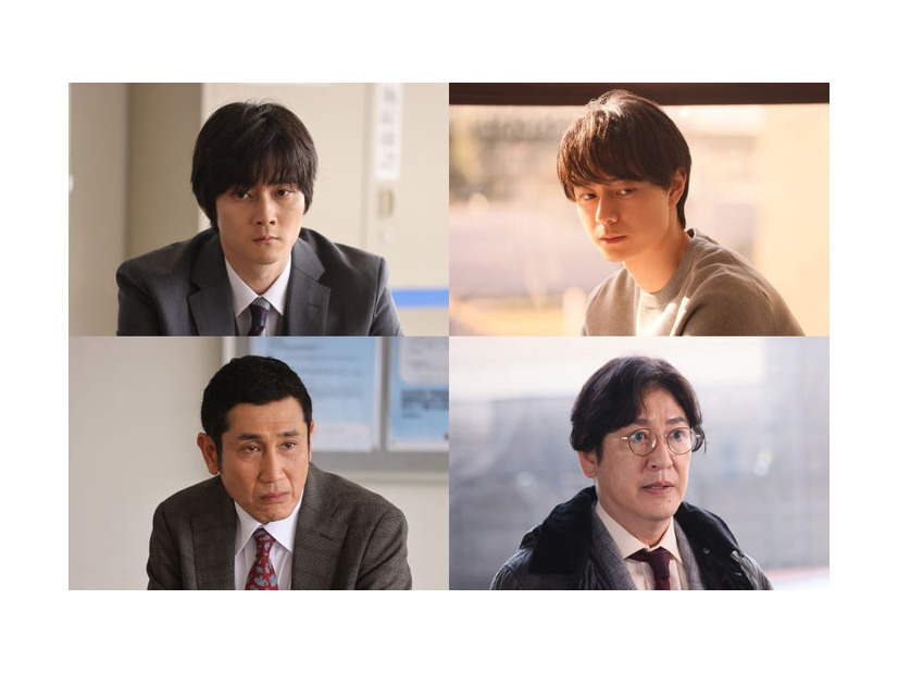 （上段左から）栁俊太郎、作間龍斗（下段左から）渋川清彦、田中直樹（C）日本テレビ