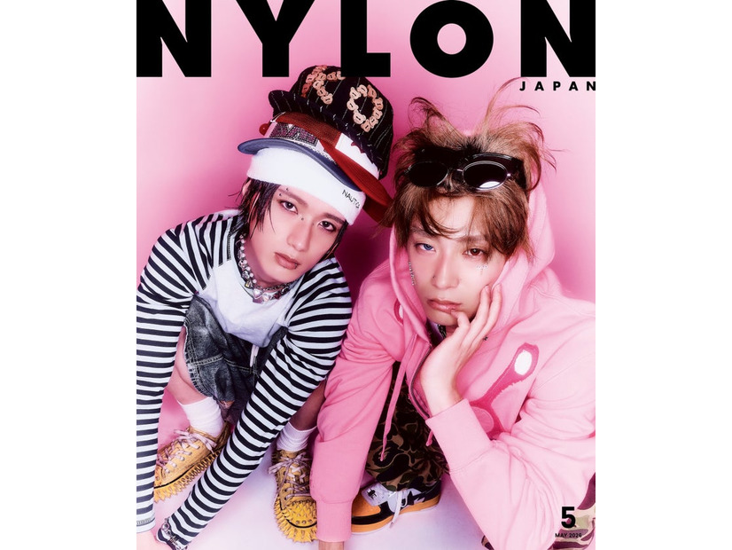 山中柔太朗、高松アロハ（C）NYLON JAPAN