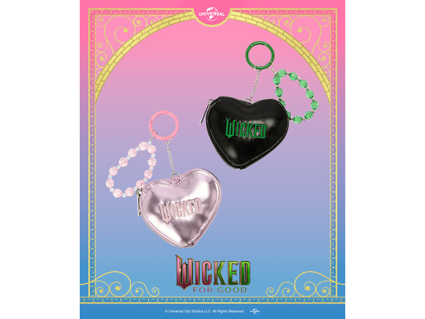 【WICKED× Casselini】ビーズチャームポーチ