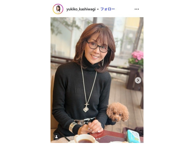 柏木由紀子Instagramより