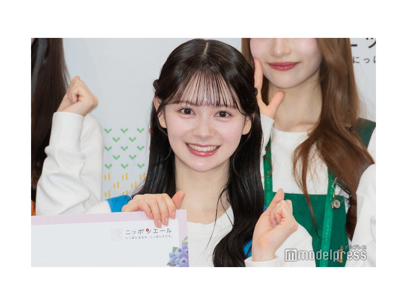 「ニッポンエールブランドアンバサダー」就任記者会見に出席した伊藤百花（C）モデルプレス