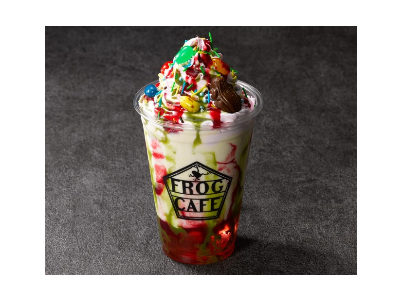 「ぜーんぶちょうだい」ミルクシェイク：¥950（税込）／「ホグワーツからの招待状」限定メニュー