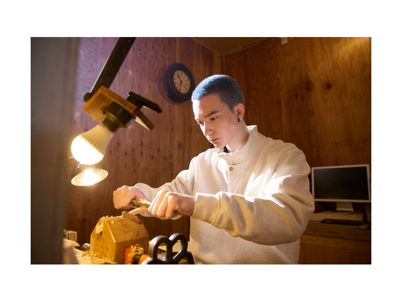 嵐翔真（C）⾼野⽔登／フトンチラシ／Storm Labels