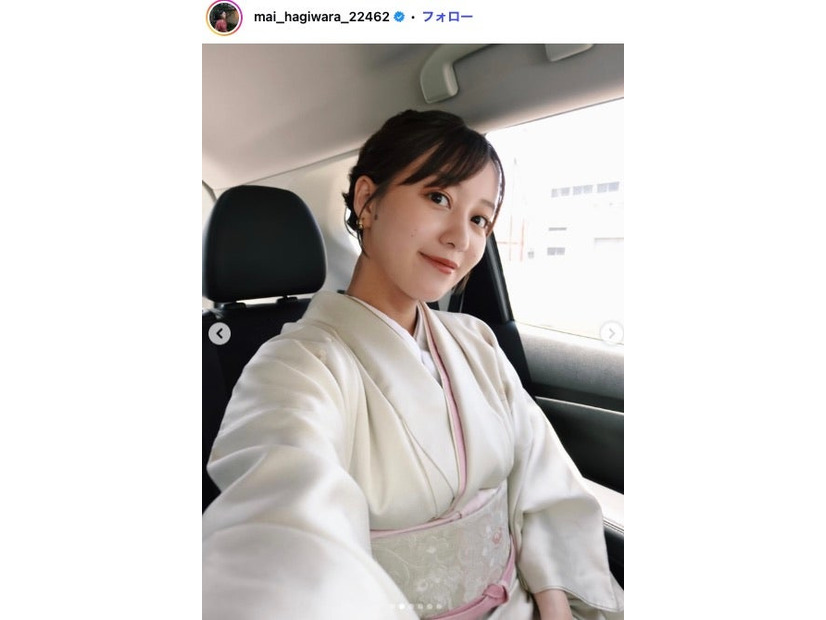 萩原舞Instagramより
