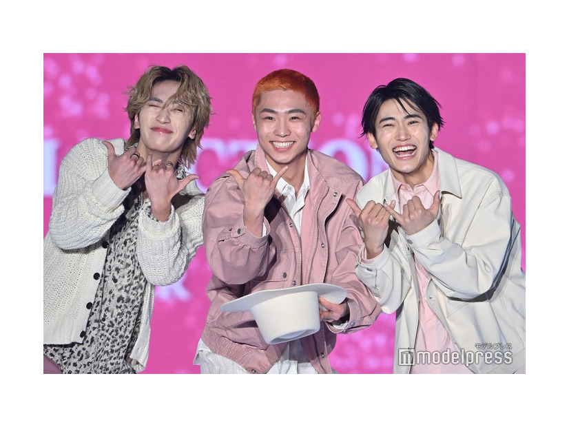 福澤希空、八村倫太郎、高橋颯（C）モデルプレス