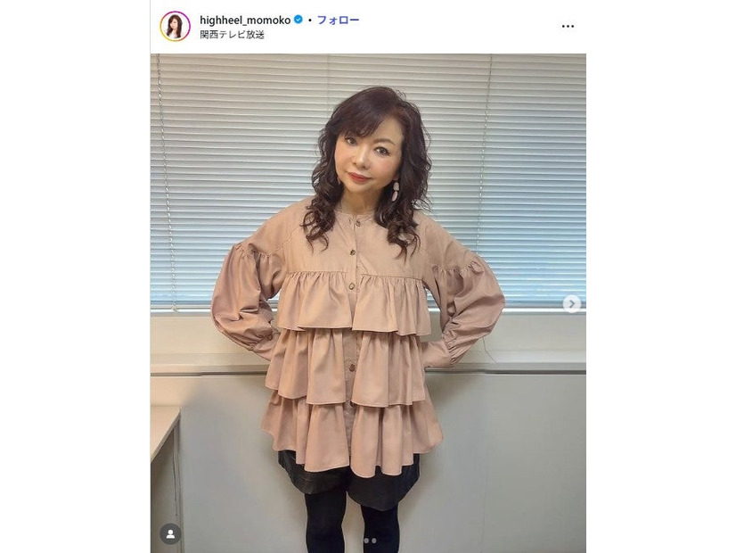 ハイヒール・モモコInstagramより