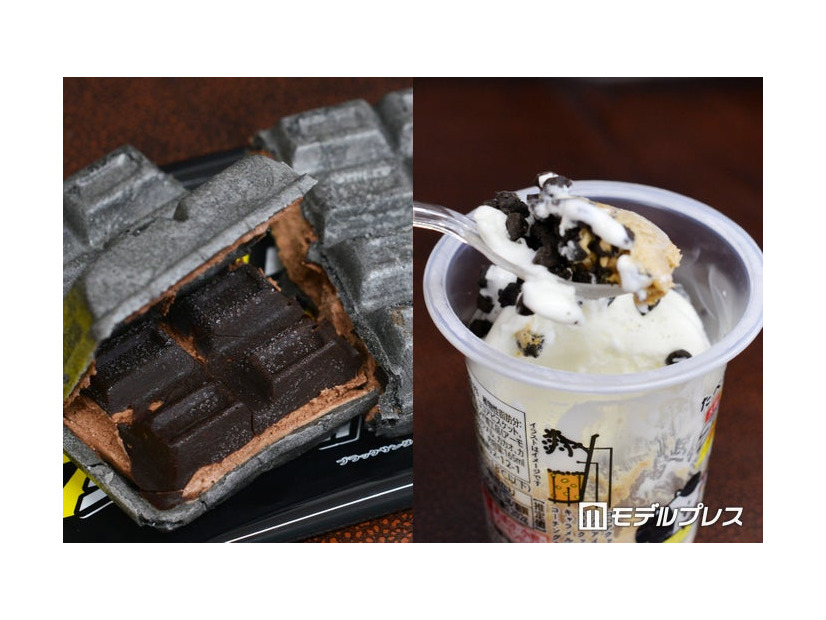 ブラックサンダーチョコモナカ、たべる牧場大阪ブラックサンダーキャラメル味（C）モデルプレス