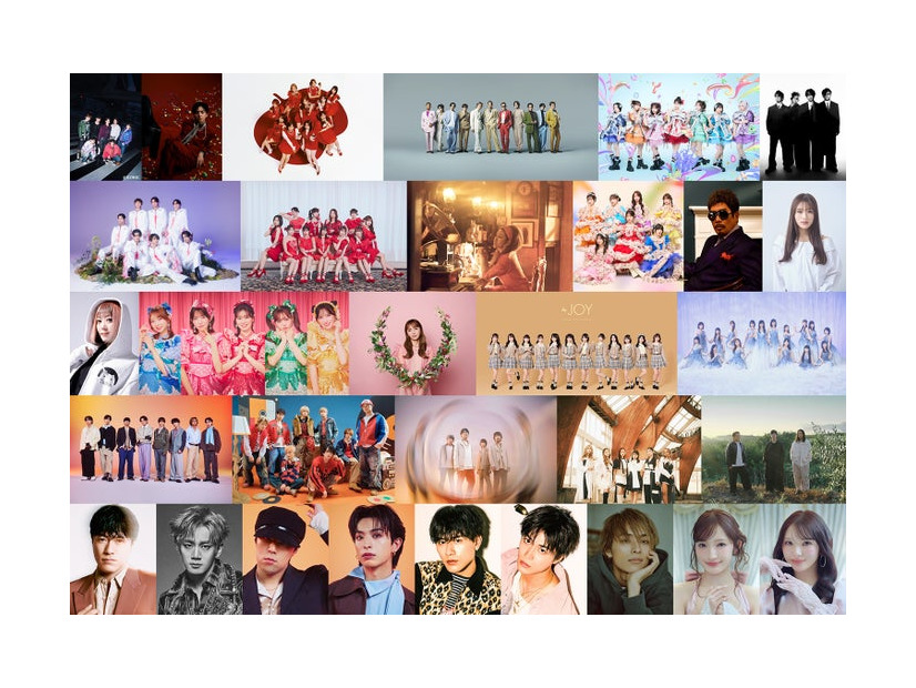 「CDTVライブ！ライブ！」出演者（提供写真）