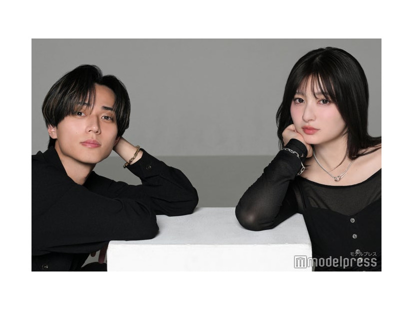 インタビューに応じた永瀬廉、吉川愛（C）モデルプレス