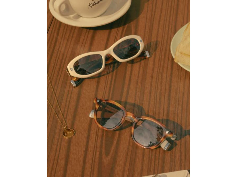 メゾン キツネがA. SOCIETYとコラボ。限定アイウェアカプセルコレクションを発売