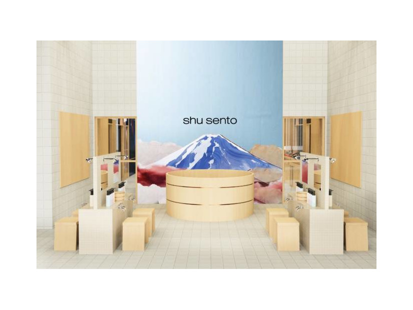 シュウ ウエムラの特別ポップアップイベント「shu sento」＆TEAMのFUMAとJOが“番頭”に｜3月27日～4月2日開催