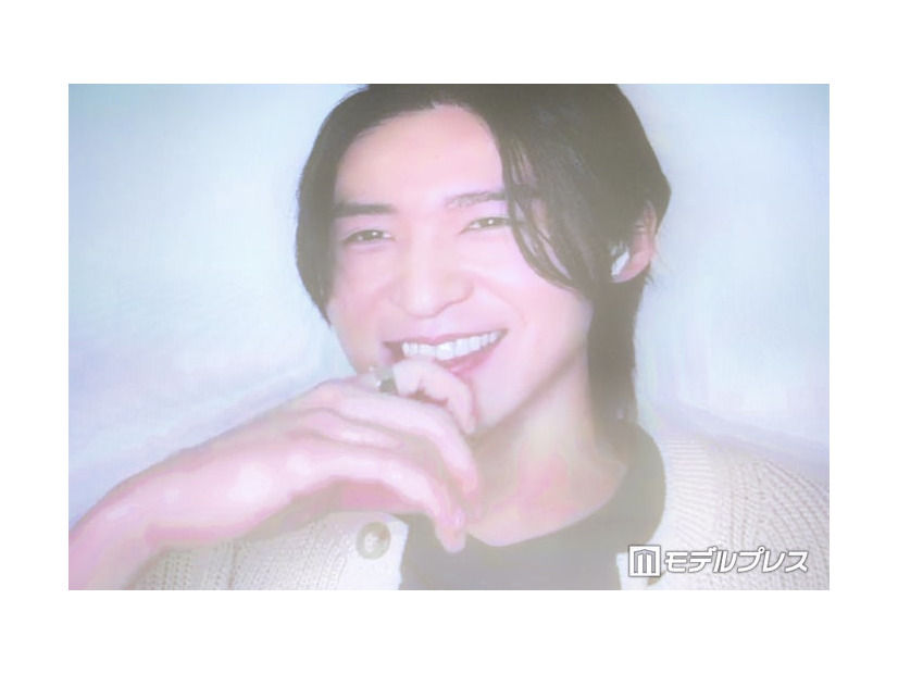 映画「SAKAMOTO DAYS」（4月29日公開）完成披露舞台挨拶にリモート参加した目黒蓮（C）モデルプレス