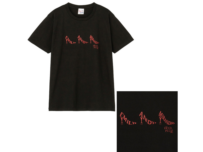 『プラダを着た悪魔2』Tシャツ全2種 各種4,950円