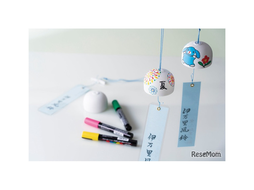 「涼を呼ぶ音色」風鈴絵付け