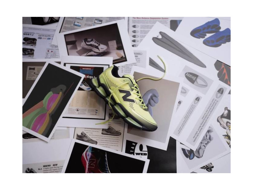 ニューバランス「ABZORB 2000」新色4月発売。渋谷で“マガジンスタンド”を期間限定オープン