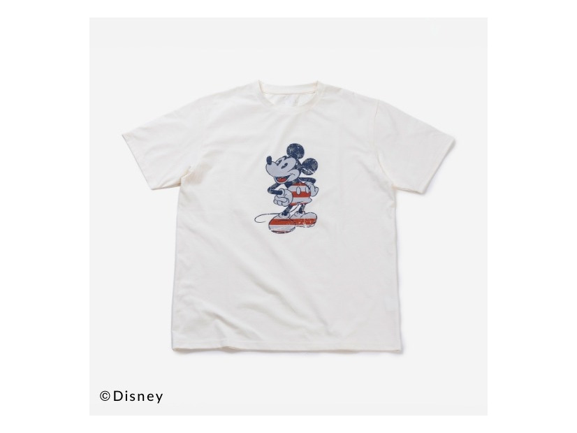 UVカットドライグラフィックTシャツミッキー