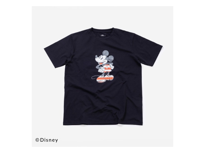 UVカットドライグラフィックTシャツミッキー