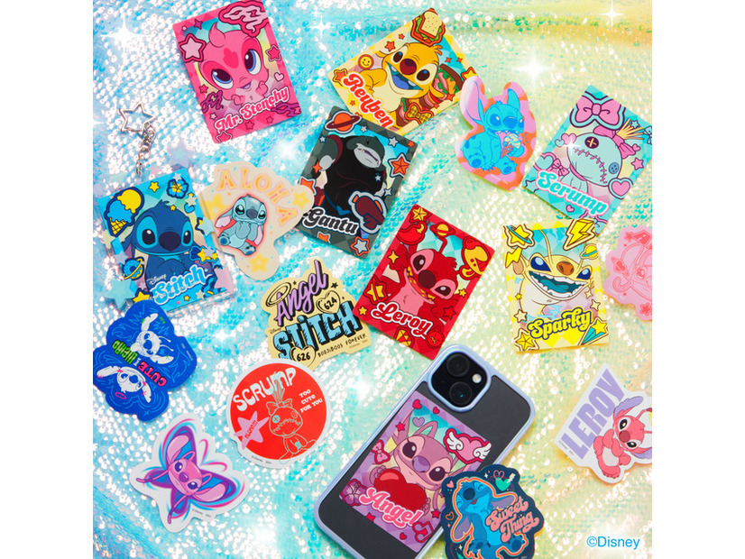 J賞／Happyくじ「Stitch Colorful Kawaii」©Disney