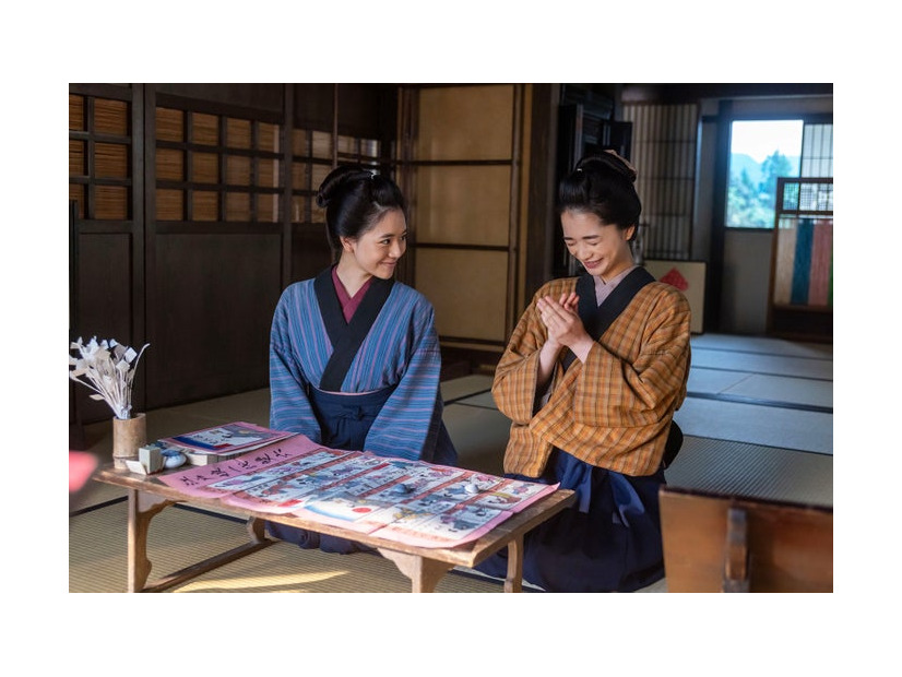 見上愛、早坂美海「風、薫る」第1話（C）NHK