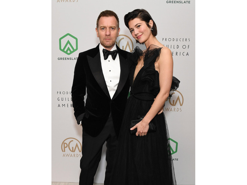 ユアン・マクレガー＆メアリー・エリザベス・ウィンステッド Photo by Jon Kopaloff/Getty Images for GreenSlate