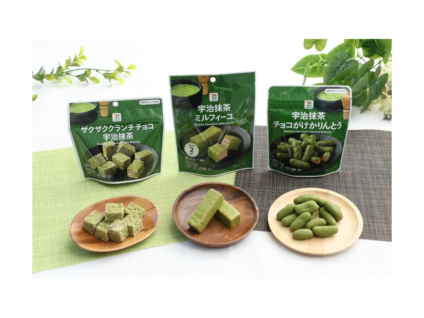 宇治抹茶シリーズのチョコレート菓子新商品（提供画像）